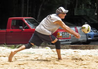 Chico Plays Volley Ball, June 25, 2017, Atlanta